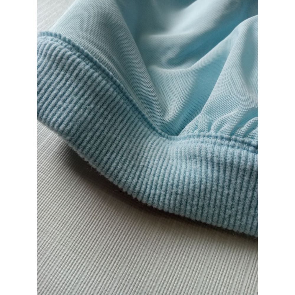 Auden Light Blue Waffle Knit Unlined Plus Size Bralette Women's 3X 46DD 48DD - Picture 10 of 10